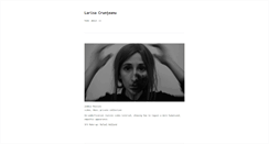 Desktop Screenshot of larisacrunteanu.com
