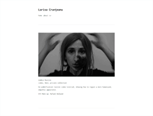 Tablet Screenshot of larisacrunteanu.com